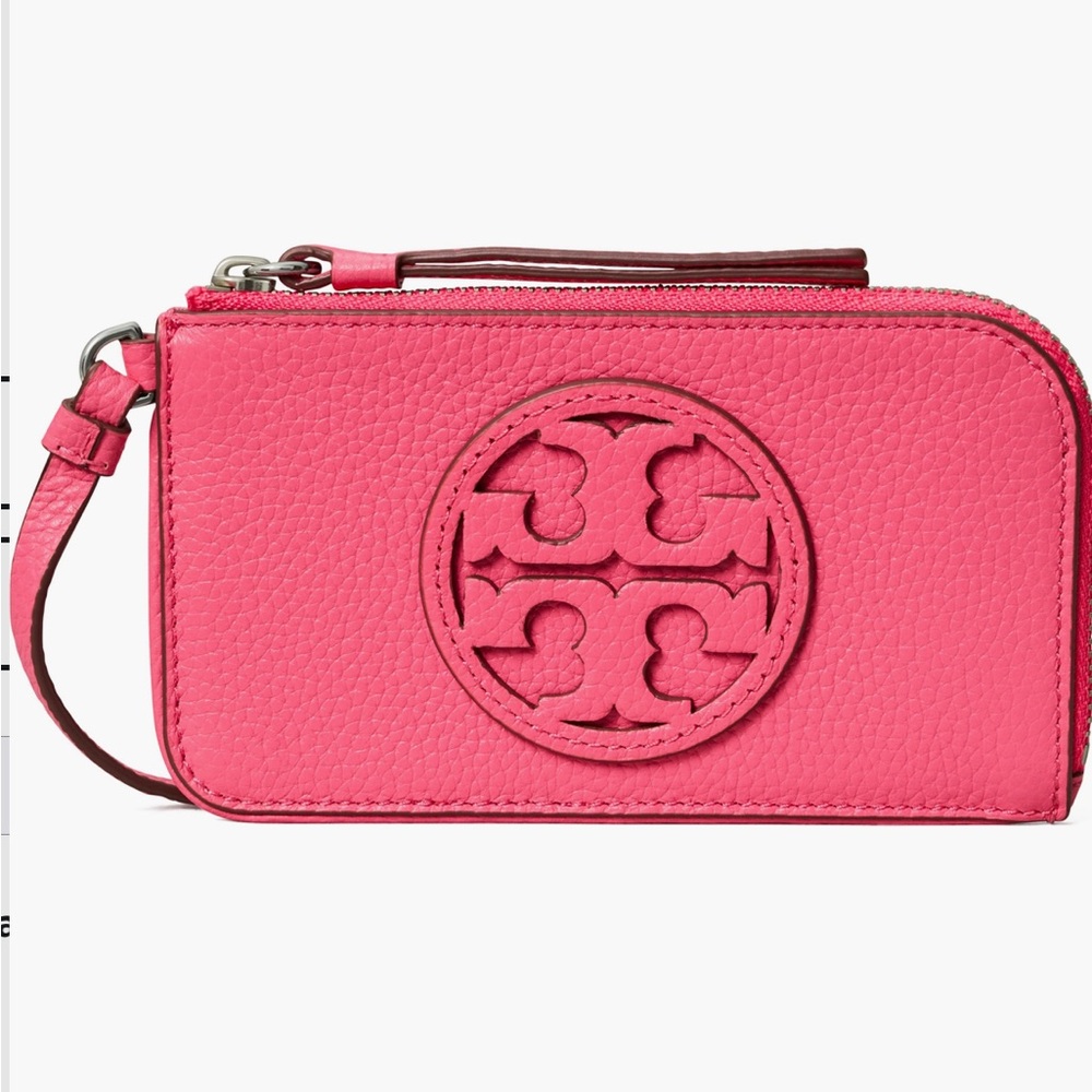 Tory Burch Vibrant Pink Wristlet